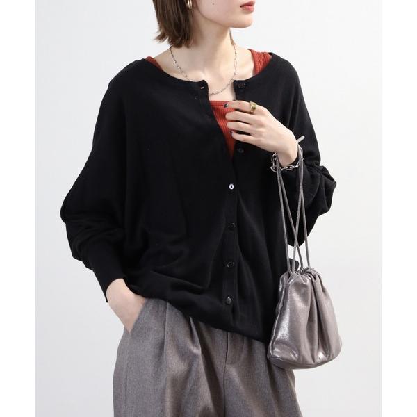 ニット セーター 2WAYドルマンニットセーター レディース