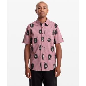 シャツ 半袖 VOLCOM/ボルコム メンズ 半袖 シャツ 総柄  V_A0412606 メンズ レディース