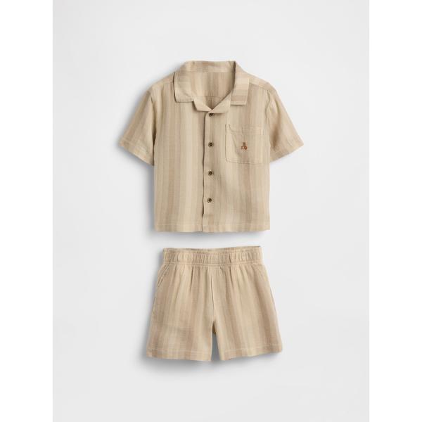 セットアップ ワッフル カバナ コーデセット (幼児・ベビー) キッズ 子供服 男の子