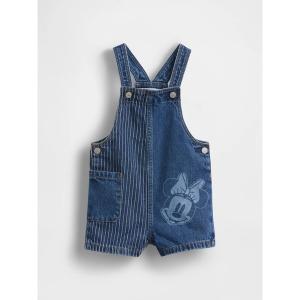 サロペット オーバーオール Gap × ディズニー デニムショートオール (幼児・ベビー) キッズ 子供服 女の子｜ZOZOTOWN Yahoo!店