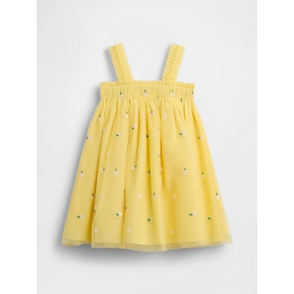 ワンピース 刺しゅう デイジー チュールワンピース (幼児・ベビー) キッズ 子供服 女の子