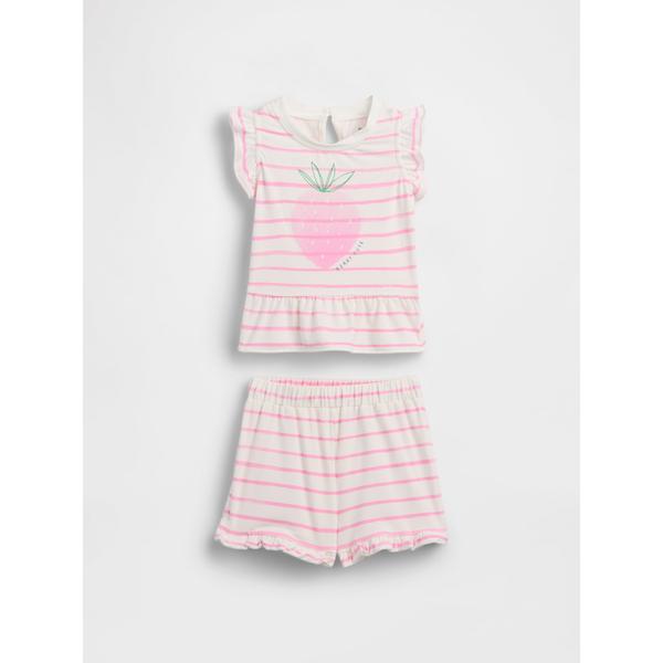 セットアップ ストロベリー ラッフルフリル コーデセット (ベビー) キッズ 子供服 男の子 女の子