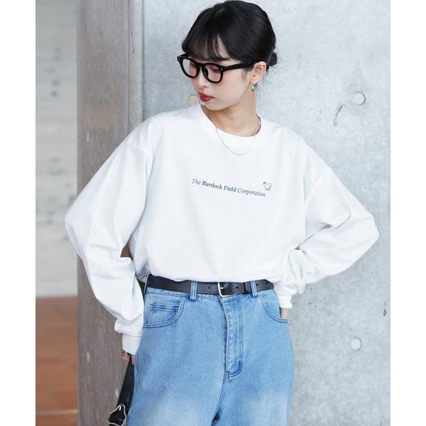 tシャツ 度詰め天竺アソートデイリープリントロンT レディース