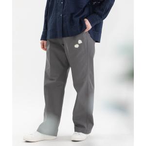 チノパン センタープレスチノパンツ レディース