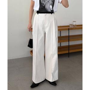 パンツ 「C.L」バイカラーウエストパンツ レディース