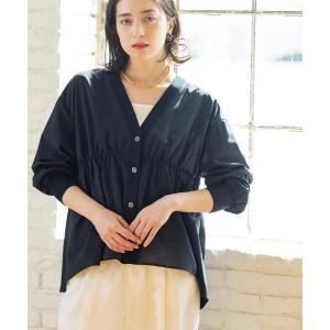 カーディガン ブラウス風Vネックカーディガン「洗濯機OK」 レディース