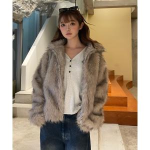 ブルゾン アウター ダブルジップファーブルゾン レディース