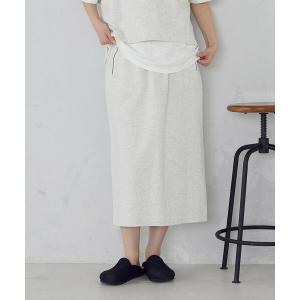 スカート 裏毛ナロースカート/セットアップ対応