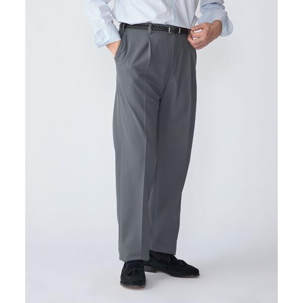 スラックス SHIPS:「洗濯機可能」FIELD SENSOR(R) 1プリーツ パンツ(セットアッ...