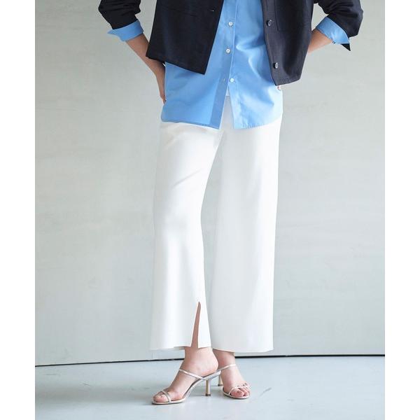 パンツ ストレートニットパンツ「CLEAN MOTION」 レディース