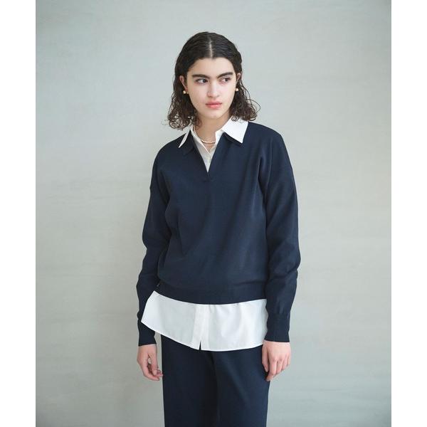 ニット セーター スキッパーニット「CLEAN MOTION」 レディース