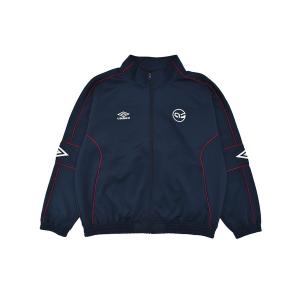 UMBRO◇90s/スコットランド代表/トラックジャケット/ポリエステル/NVY