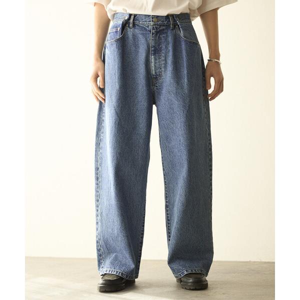 ジーンズ Firsthand/ファーストハンド デザイン タック ジャパンデニム / ワイドシルエッ...