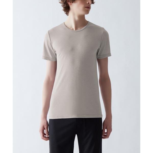 インナーシャツ 肌着 アセドロン クルーネックTシャツ 鹿の子 ベタつき瞬時にどこへやら メンズ