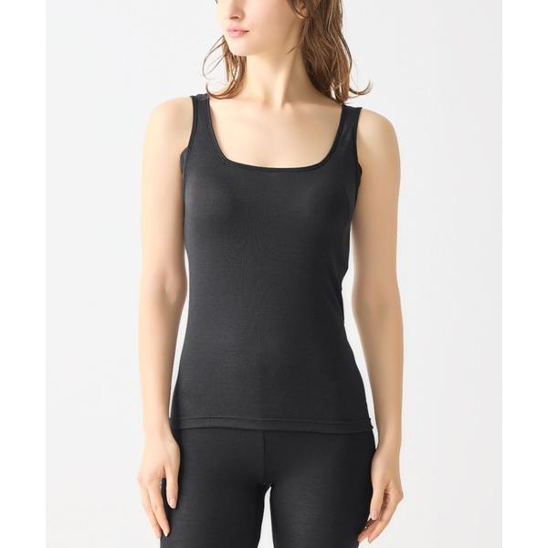インナーシャツ 肌着 アセドロン 大きな汗取り付き タンクトップ ベタつき瞬時にどこへやら レディー...
