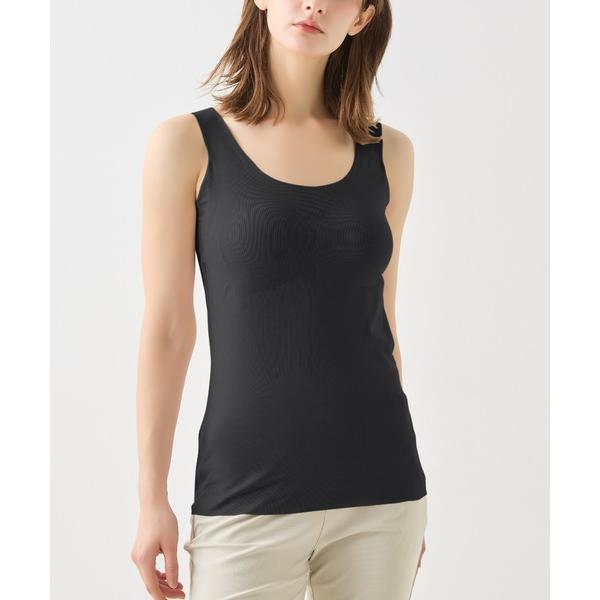 インナーシャツ 肌着 アセドロン 汗取り付きブラタンクトップ ベタつき瞬時にどこへやら レディース