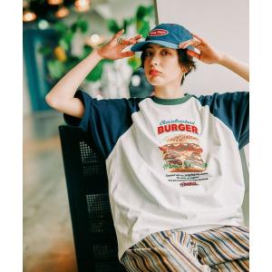 tシャツ ハイカロリーラグランTシャツ レディース