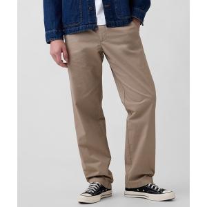 チノパン リラックスフィット カーキパンツ メンズ