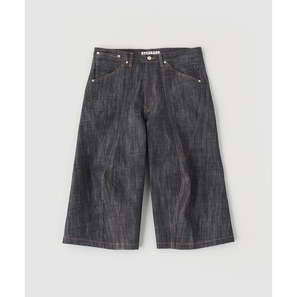 パンツ NVRFRGT / ネヴァーフォーゲット 3D TWISTED JORTS/RAW INDI...