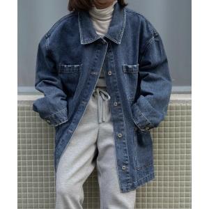 デニムジャケット gジャン mixed pocket denim jacket / ミクストポケットデニムジャケット レディース