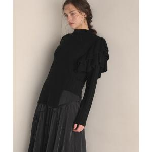 ニット セーター Milfull Frill Knit Tops レディース