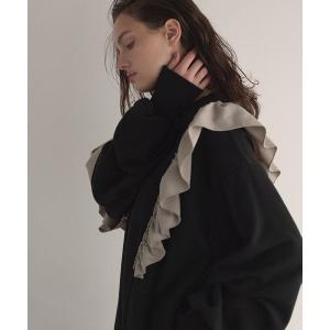 トレーナー スウェット Frill Sweat Pull Over レディース