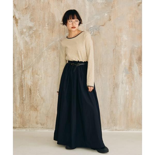 「Crisp」 ドッキングワンピース FREE ブラック レディース