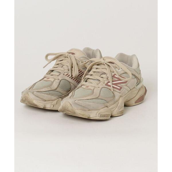 「New Balance」 ローカットスニーカー 22.5cm ベージュ レディース