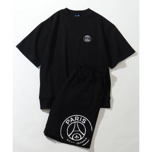 「PARIS SAINT-GERMAIN」 セットアップ X-LARGE ブラック メンズ