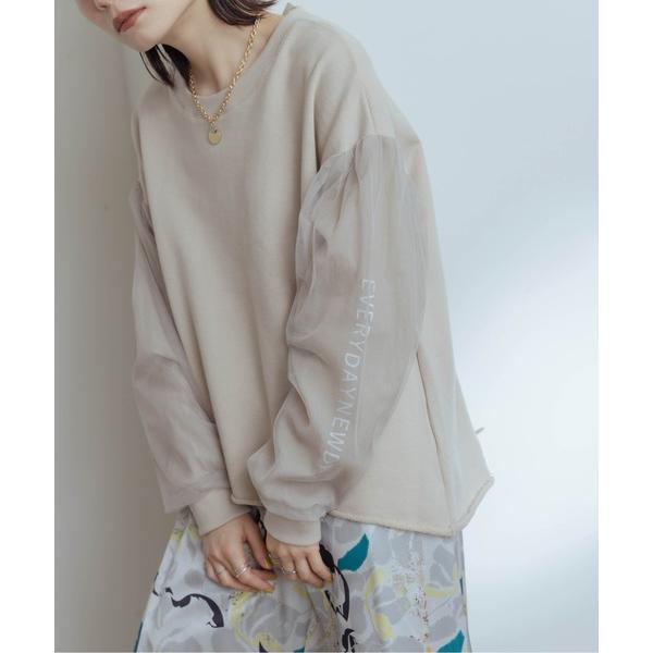 「Eimee Law」 スウェットカットソー 38 ベージュ レディース