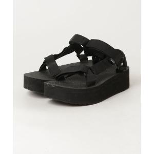 「Teva」 フラットサンダル 23cm ブラック レディース