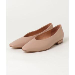 「MOHI」 フラットパンプス 39 ブラウン系その他 レディース