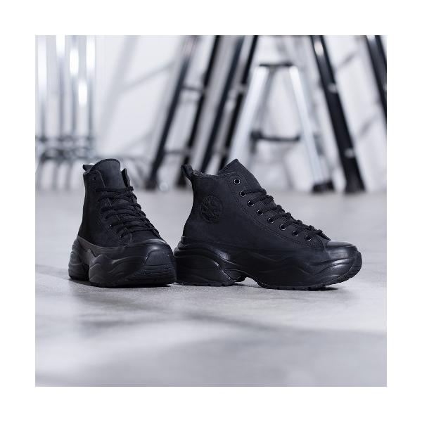 「CONVERSE ALL STAR」 ハイカットスニーカー 5 ブラック メンズ