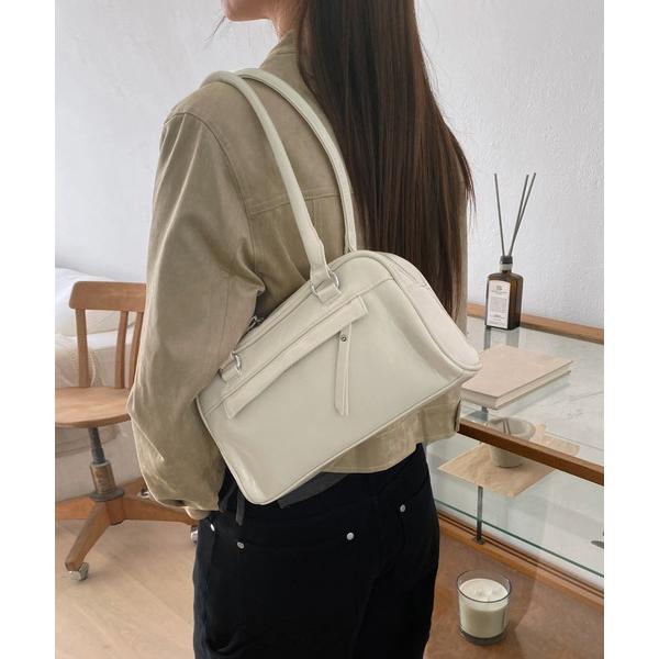 「by muni:r」 トートバッグ ONE SIZE アイボリー レディース