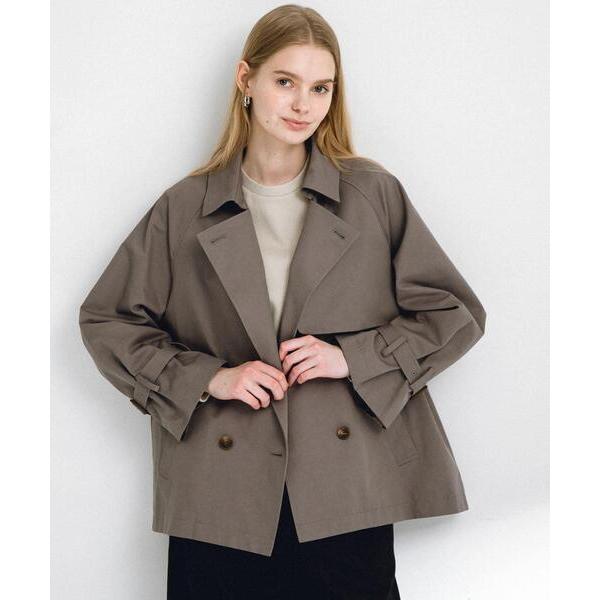 「URBAN RESEARCH Sonny Label」 トレンチコート 36 チャコールグレー レ...
