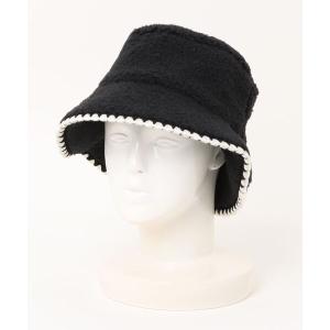 「UGG」 ハット L/XL ブラック レディース