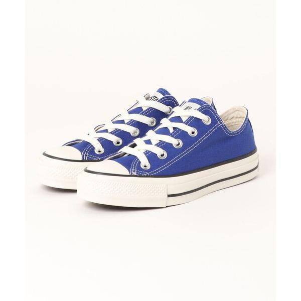 「CONVERSE」 ローカットスニーカー 24.5cm パープル レディース