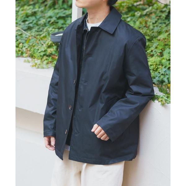 コート ジャケット 防花粉×UVカット ステンカラーコート(楽着シリーズ) メンズ