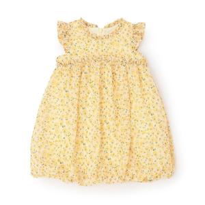 ワンピース プチフルールバルーンワンピース キッズ 子供服 女の子