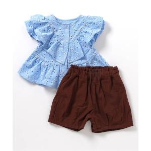セットアップ 「リンク」ラッフルフリルセットアップ キッズ 子供服 女の子