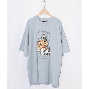 tシャツ 361110：桜咲千依さんコラボ第5弾 ちょこにゃんず パンケーキTシャツ レディース メンズ
