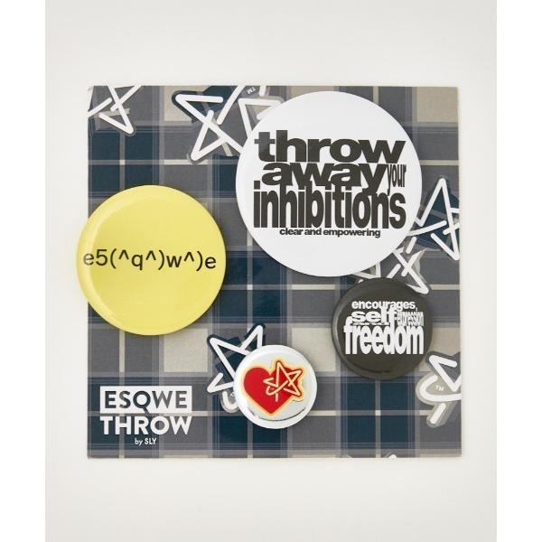 バッジ ESQWE BADGE SETTHROW エスクェバッジセット