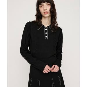 MSGM（エムエスジーエム） ワンピース 半袖 MSGM ROPEロゴ Tシャツ