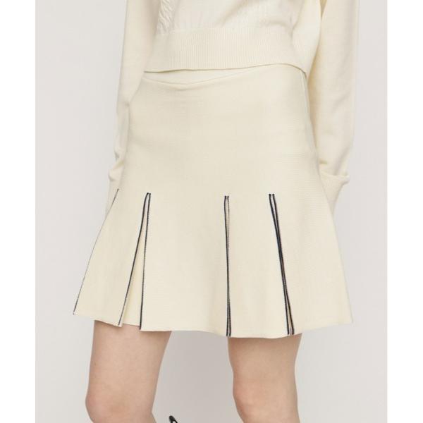 スカート BICOLOR PLEATS S/SK「2BUY10％OFF」 バイカラープリーツショート...