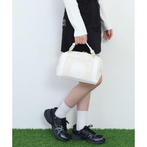 ボストンバッグ Emblem Shoulder Bag レディース