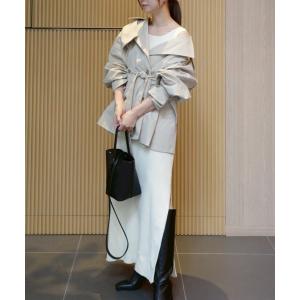 トレンチコート コート クラシカルミドルトレンチコート レディース