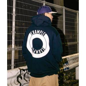 パーカー EXAMPLE ROUND LOGO HOODIE メンズ レディース