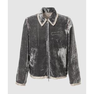 コート ジャケット UNEVEN VELVET JACKET メンズ レディース