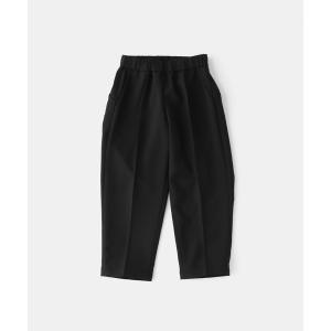 パンツ 「MOUN TEN. /マウンテン」canapa 1タックパンツ kids(BLACK) キッズ 子供服 男の子 女の子