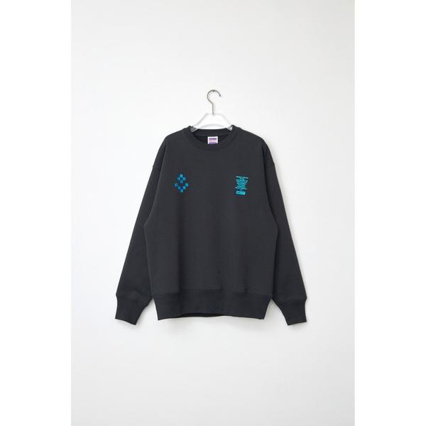 トレーナー スウェット 「GOAT」× 「uesatsu」  FOILED FLOWER LOGO ...